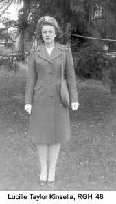 Cadet Nurse Corps  Lucille Taylor Kinsella