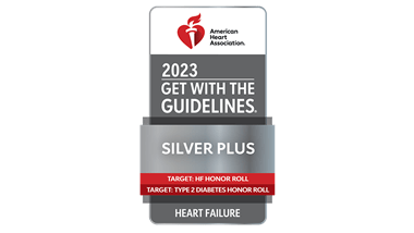 Heart Failure Silver Plus award