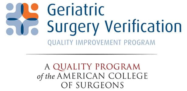 Logo for the American College of Surgeons Geriatric Surgery Verification