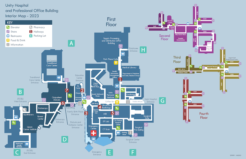RGH Hospital Map