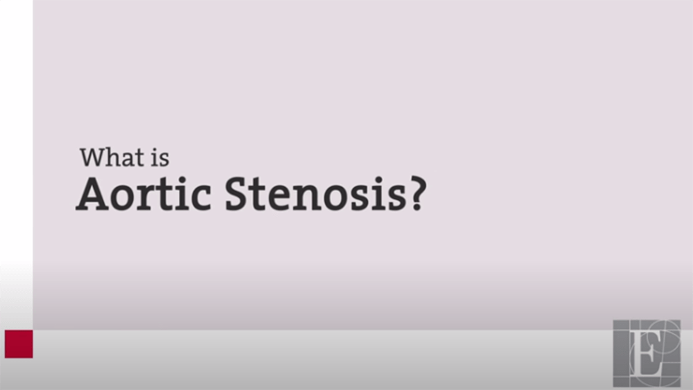 watch a video about aortic stenosis