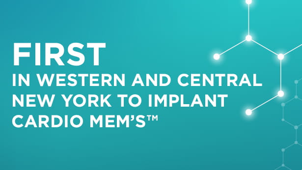 First to implant Cardio MEMs
